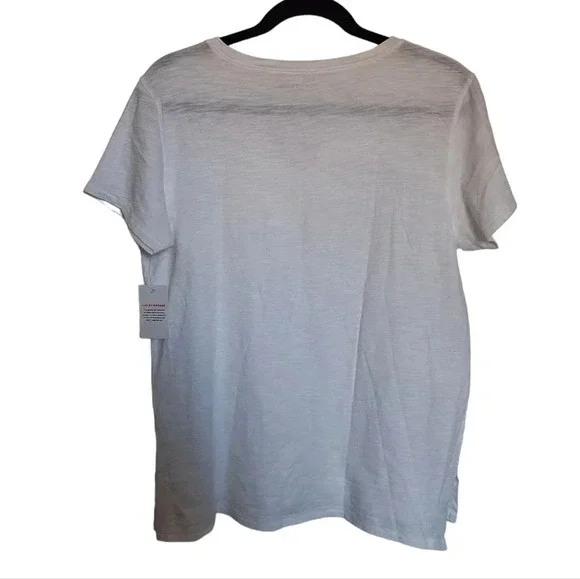 NWT Lucky Brand Small White Top - Picture 2 of 5